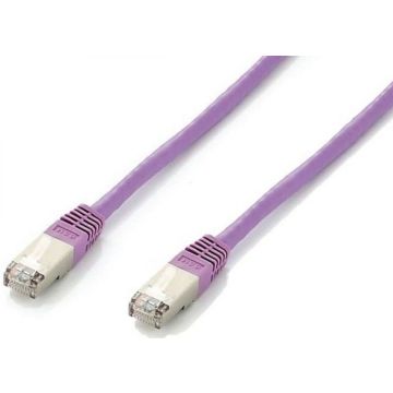 Equip 605650 Patch cable Cat.6A, S/FTP (PIMF) LSOH, purple, 1m