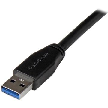 StarTech.com Actieve USB 3.0 USB-A naar USB-B kabel 10m - USB 3.1 (Gen1) 5Gbps verlengkabel