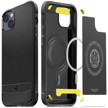 Spigen Apple iPhone 14 Rugged Armor MagFit Matte Black