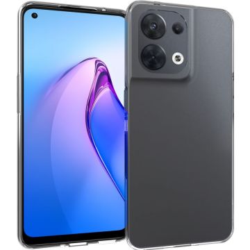 Accezz Clear Backcover Oppo Reno 8 5G - Transparent