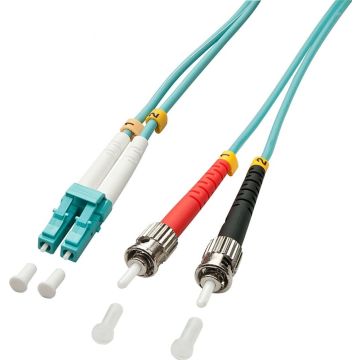 Lindy LWL-Duplexkabel LC/ST OM3 20m 50/125Ã¦m Multimode