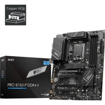 MSI PRO B760-P DDR4 II - Moederbord