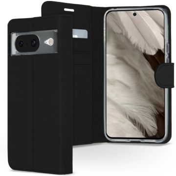 Accezz Wallet Softcase Bookcase Google Pixel 8 - Zwart