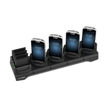 Zebra 5Slot Charge Only Cradle wSpare Battery Charger - Zonder voeding