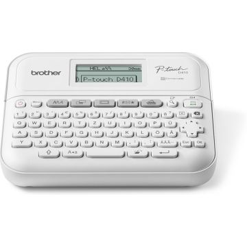 print Brother P-Touch D410 TZe / 3,5 - 18mm