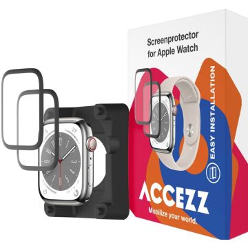 Accezz 2x Screenprotector met applicator Apple Watch Series 10 - 42 mm