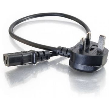 C2G 0.5m Universal Power Cord, 0,5 m