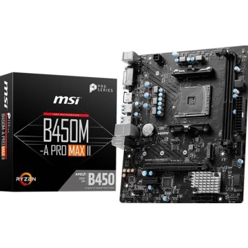 MSI B450M-A PRO MAX II - Moederbord
