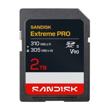Sandisk Extreme Pro UHS-II V90 2TB - Flashgeheugenkaart
