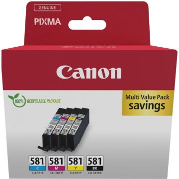 Canon CLI-581 BKCMY Multi Pack - 4