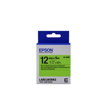 Epson LabelWorks LK-4GBF - Zwart op groen