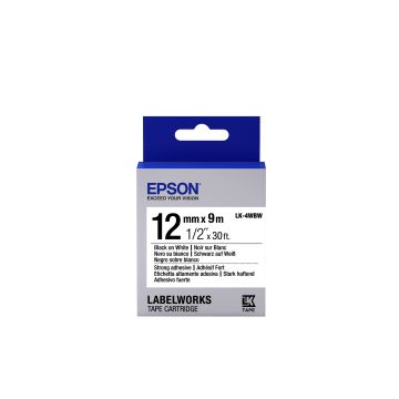 Epson LabelWorks LK-4WBW - Sterke kleeflaag