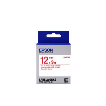 Epson LabelWorks LK-4WRN - Rood op wit