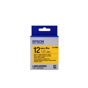 Epson LabelWorks LK-4YBW - Zwart op geel