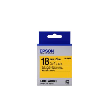 Epson LabelWorks LK-5YBP - Zwart op geel