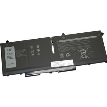 BTI - Batterij voor laptopcomputer (gelijk aan: Dell 08P81K, Dell 0PX0GF, Dell 8P81K, Dell CN-08P81K, Dell CN-0PX0GF, Dell FK0VR, Dell PX0GF)