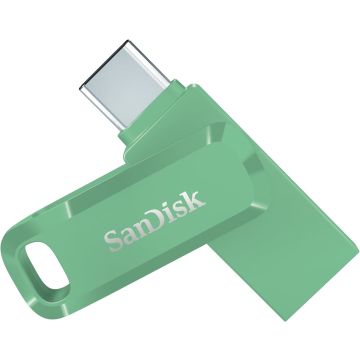 SanDisk Ultra Dual Drive Go 256GB Absinthe Green - USB-Stick