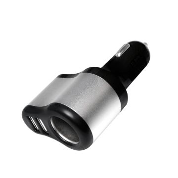 Logilink Smartphone Autoladegerät 3 in 1 2xUSB 1x Anzünder