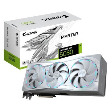 Gigabyte AORUS GeForce RTX 5080 MASTER ICE - Videokaart