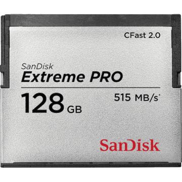 SanDisk Extreme PRO CFast 2.0 128GB - Flashgeheugenkaart