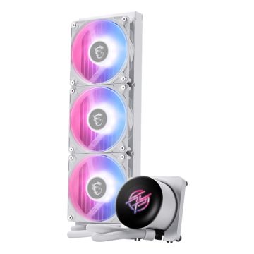 MSI MPG CORELIQUID P13 360 White - Waterkoeler radiator formaat: 360 mm