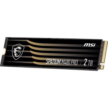 SSD  2TB MSI Spatium M480 Pro (M.2 2280) PCIe Gen4 x4 NVMe