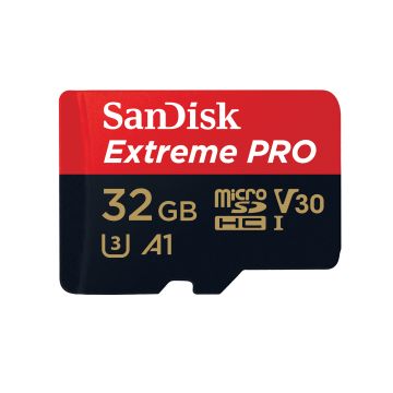 SanDisk Extreme PRO microSDXC V30 32GB - Flashgeheugenkaart