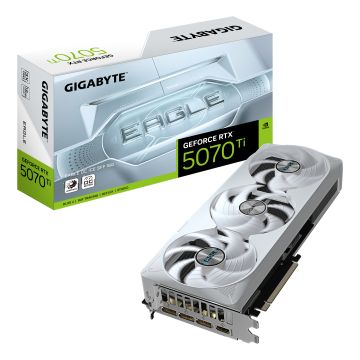 Gigabyte Eagle GeForce RTX 5070 Ti OC Ice SFF - Videokaart