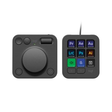 Logitech Master Series MX Creative Console - Toetsenbord en draaischijf set