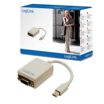Logilink Adapter Mini DisplayPort -> D-Sub(VGA) St/Bu