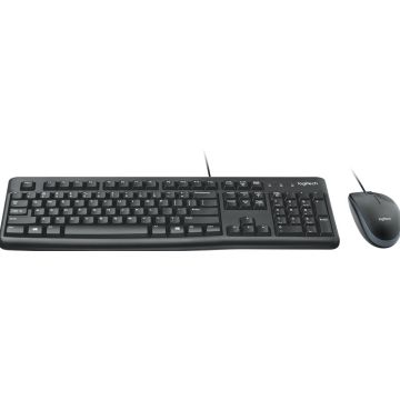 Logitech MK120 - Toetsenbord en muis set