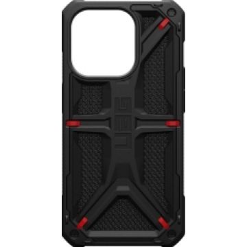 UAG Monarch Kevlar Series Rugged Case for Apple iPhone 15 Pro [6.1-in] - Monarch Kevlar Black