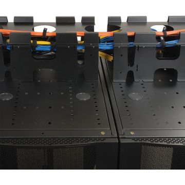 Eaton Tripp Lite Series Rack Enclosure Server Cabinet Roof Mounted Cable Trough - Bovengoot