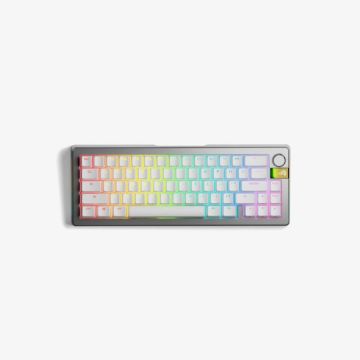 GMMK 3 PRO HE 65% Prebuilt Wireless Silver - US