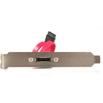 StarTech.com 1 poorts SATA naar eSATA slotplaatje - 7 pin seriële ATA