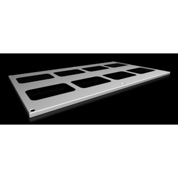 Rittal SV Dachblech voor VX, BT: 1100x600 mm, voor Kabeleinfü
