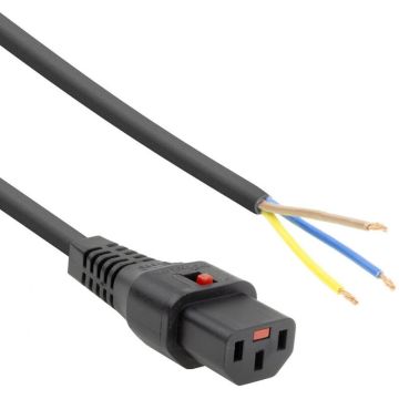 PWRCORD C13 LOCK - OE 2M 5PCS. 1 stk