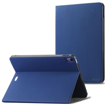 Accezz Classic Tablet Case iPad Air 11 inch (2024) M2 / Air 5 (2022) / Air 4 (2020) - Donkerblauw