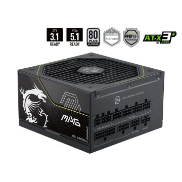MSI MAG A1200PLS PCIE5 - Voeding