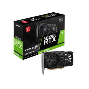 MSI GeForce RTX 3050 VENTUS 2X E OC - Videokaart