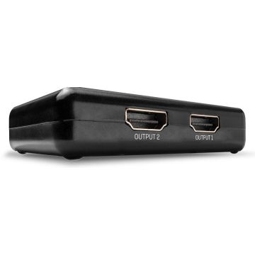 Lindy Splitter HDMI 2 Port HDMI 10.2G, kompakt