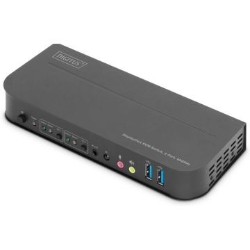 DIGITUS DS-12850 - KVM  audio  USB switch