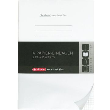 Herlitz Refill flex A4 4x40 Pag. kariert FSC Mix