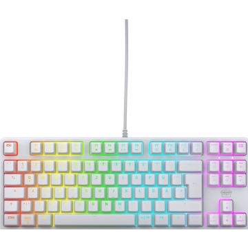 CHERRY XTRFY K4V2 TKL keyboard, white