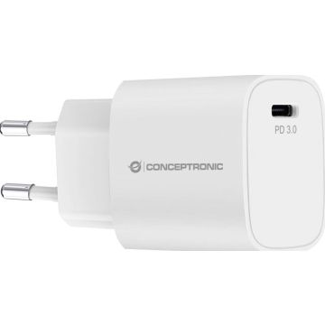 CONCEPTRONIC Lader 1Port 20W,1xUSB-C Desk PD ws