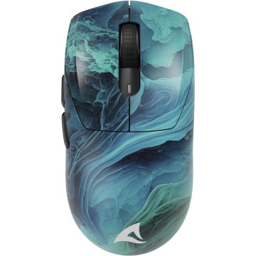 Sharkoon SGM25W Turquoise/Blauw - Muis