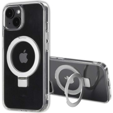 Accezz Ring Stand Backcover met MagSafe iPhone 14 - Transparant