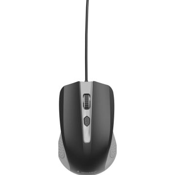 GEMBIRD muis OPT WIRELESS Mini Notebook 4 toetsen zwart