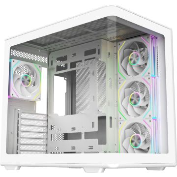 Cooler Master Elite 600 4x ARGB fans White - Behuizing