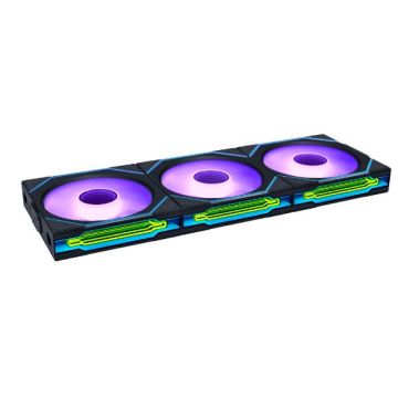 Lian Li Uni Fan SL-INF 120 Wireless Black 3-pack incl controller - Ventilator
